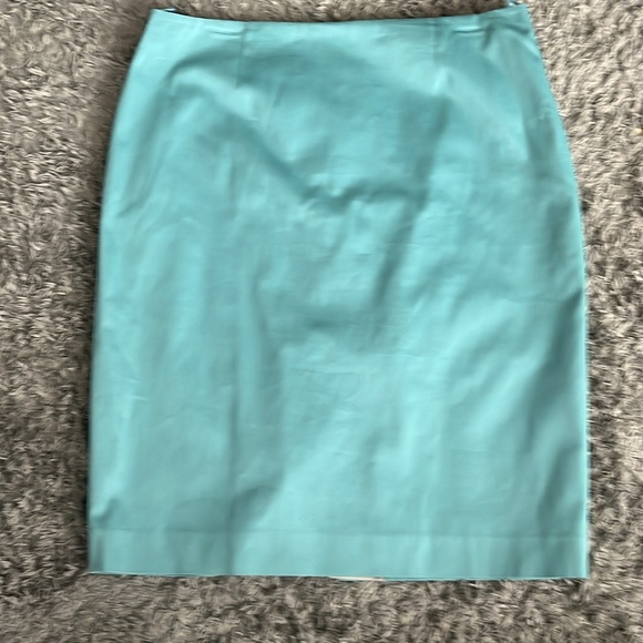 Women’s Italian Turquoise Aqua Blazer & matching Skirt-Full Suit-Made in Italy - Picture 4 of 7